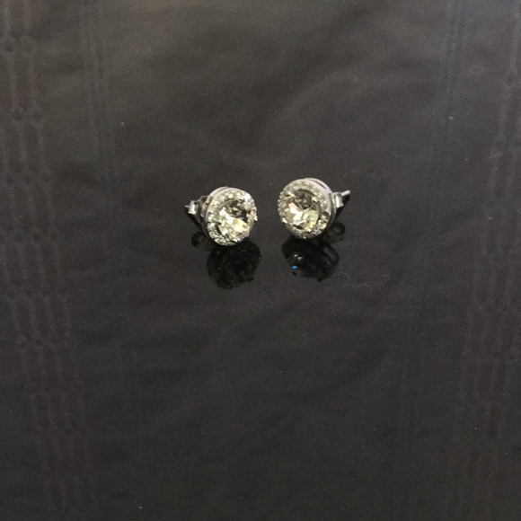 .925SterlingSilver10MMClearSwarovski Cryt&18 3MM - Picture 4 of 5